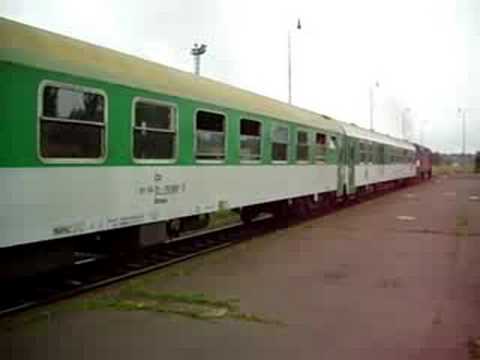CD 749 051 leaves ceske velenice en route to Ceske Budjovice