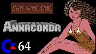 SHIT GAME TIME: ANNACONDA (C64 - Contains Swearing!)
