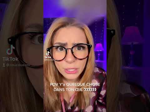 ASMR THERE'S SOMETHING IN YOUR EYE #shorts ASMR SHORTS FOR SLEEP 💤 fall asleep fast!