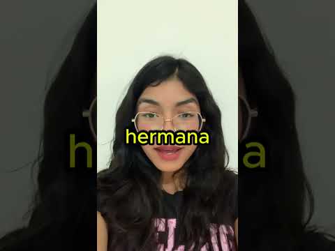 Family words in Spanish!