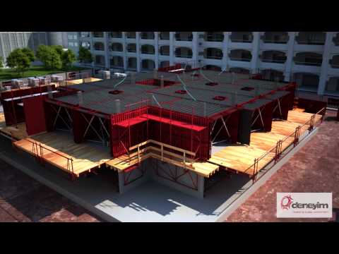 TUNNEL FORM CONSTRUCTION - ANIMATION