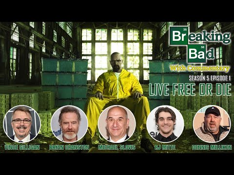 Breaking Bad With Commentary Season 5 Episode 1 - Live Free or Die | w/Bryan / Walt & RJ Mitte/W.J.