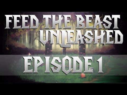 Minecraft Feed The Beast Unleashed "Lets Play" Episode 1 (Lava Power Source)