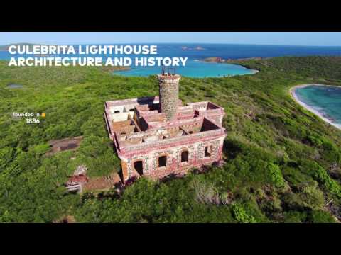 Culebrita Lighthouse: natural and historical facts (animated graphic)
