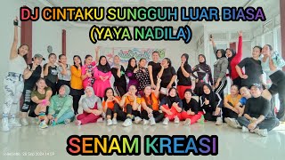 Download lagu Dj Cinta Luar Biasa_Yaya Nadila || Tiktok Remix || Senam Kreasi Voller Liebe mp3