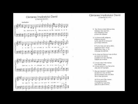 Cântarea lui David (2 Samuel 22) partea I-a de Dorz și Moldoveanu #CantarileBibliei #PsalmiiCantati