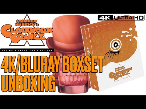 A Clockwork Orange - 4k/Bluray 50th Anniversary Collectors Edition Boxset  *UNBOXING*