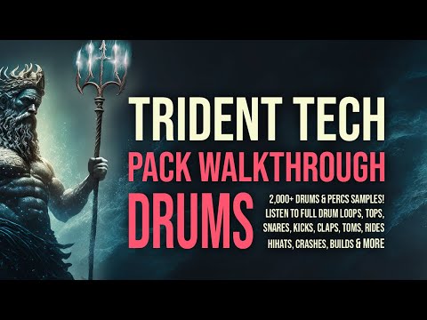 Trident Tech - The Leviathan of Techno - Drums Pack Walkthrough Video