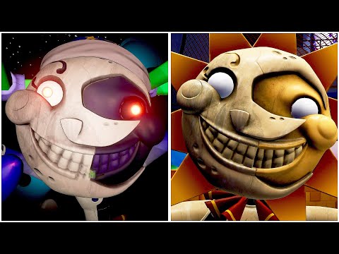 What happens if Gregory attacks Sun vs Moon - FNAF Security Breach
