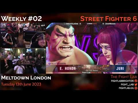 OFFLINE Street Fighter 6 Weekly #2 - GreatOldOne (Honda) Vs ZionWoods (Juri)