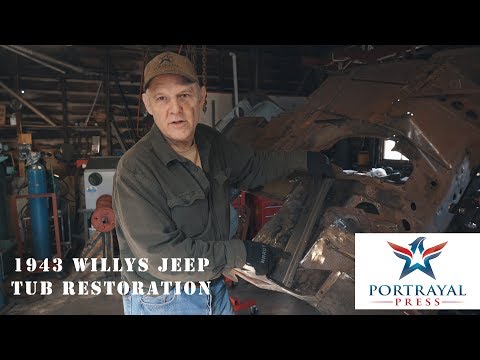 WWII Jeep Replacing Front Hat Channel 1943 Willys MB | ShopTime™