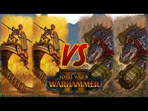LAST KROXI SMASH - Lizardmen vs Tomb Kings // Total War: WARHAMMER II Multiplayer