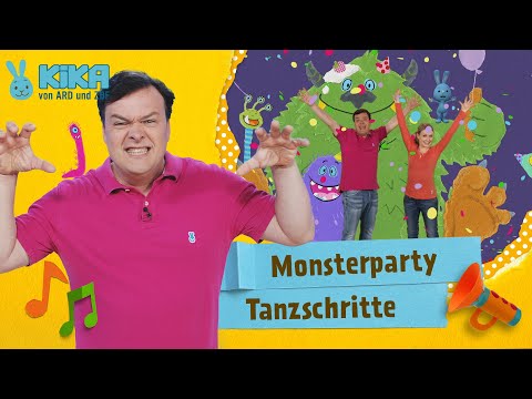 KiKANiNCHEN - Tanzen lernen zur KiKANiNCHEN "Monsterparty" | Kinderlieder zum Tanzen | Mehr auf kika