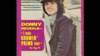 Donny Osmond teenager in love