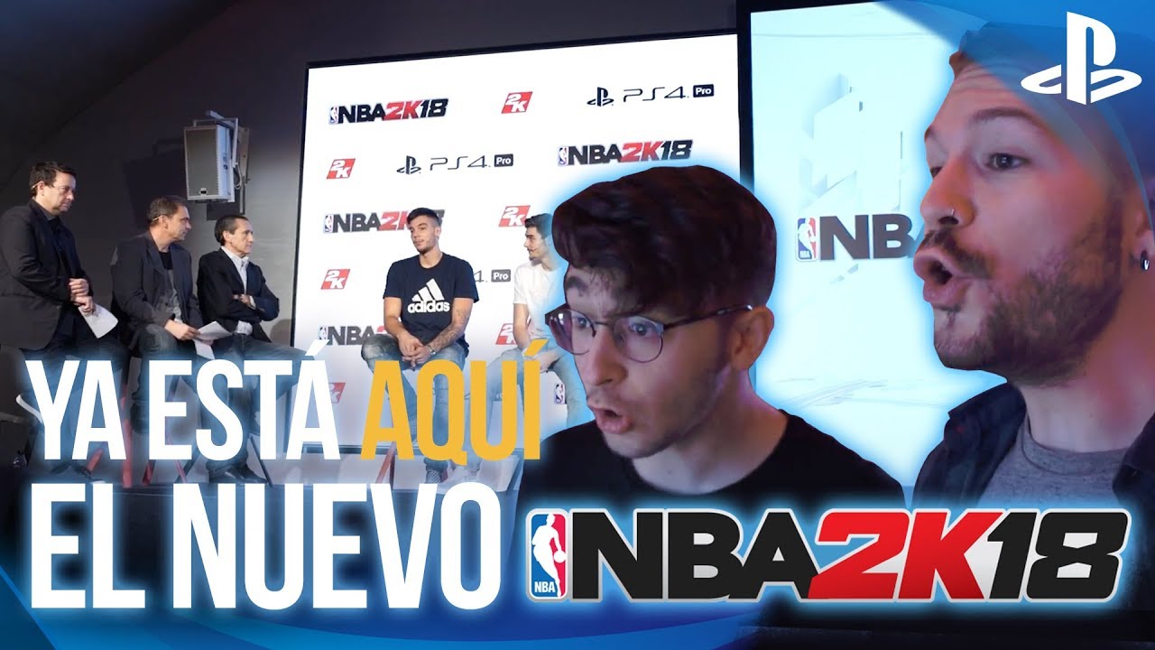 Los hermanos Hernangómez presentan NBA 2K18 en Madrid