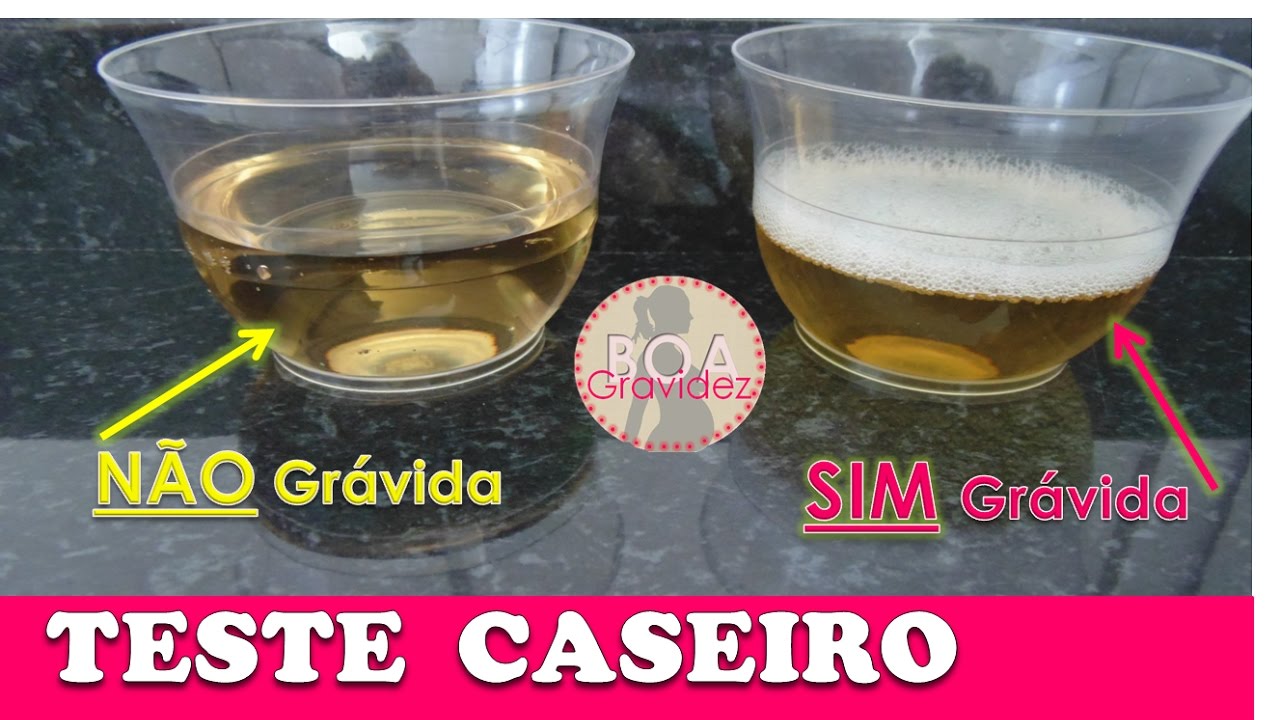 TESTE CASEIRO GRAVIDEZ - com Água Sanitária funciona?| Boa Gravidez