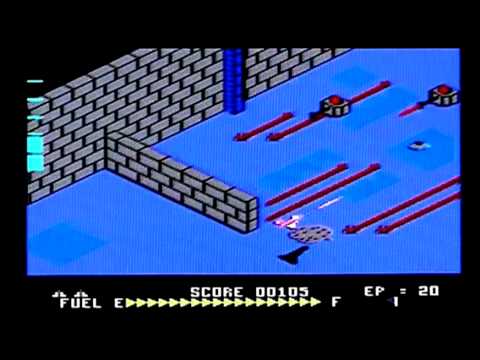 Zaxxon on Commodore Amiga. Gameplay & Commentary