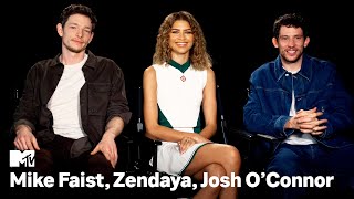 Zendaya, Mike Faist & Josh O’Connor on “Challengers”, Love Triangles, and Playing Teenagers