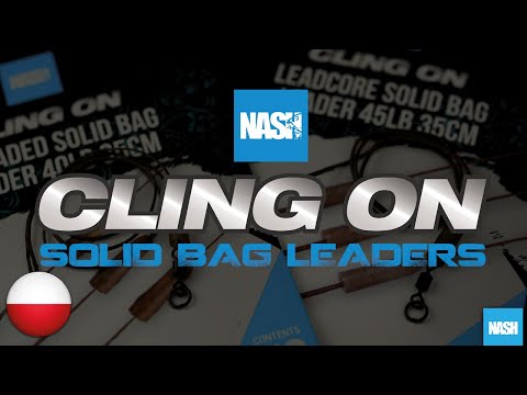 Gotowe Zestawy Do PVA Nash Ready Tied Unleaded Solid Bag Leader 35cm film wideo 