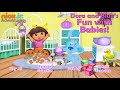 Dora And Blue S Fun With Babies DVD Menu