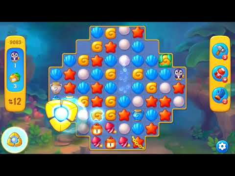 Fishdom Easy Level 9083 (with Double Lightning Booster) @choraelmin