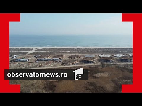 Cele 240 de apartamente de lux, ridicate chiar lângă plaja din Corbu, sunt istorie