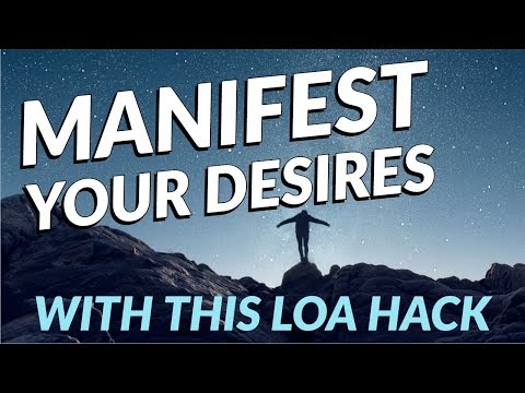 MANIFEST YOUR DESIRES - Law of attraction Video