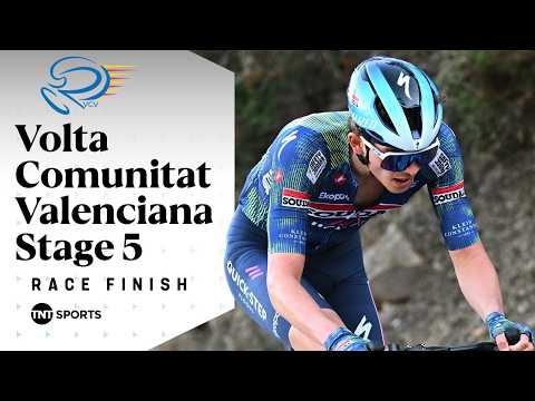 THE FIRST OF MANY! 😮‍💨 | Men's Volta Comunitat Valenciana Stage 5 Final KM's | TNT Sports Cycling