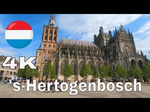 🇳🇱📷's-Hertogenbosch(Den Bosch)-Netherlands🇳🇱📷(4K)
