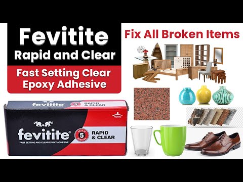 Fevitite Rapid And Clear Epoxy Adhesive