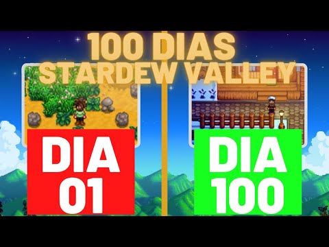 Joguei 100 DIAS no STARDEW VALLEY
