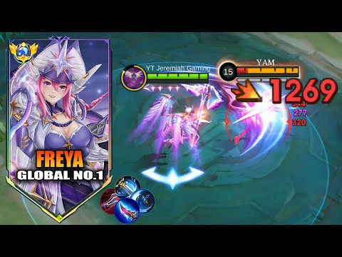 NEW BEST ONE HIT DELETE YOU ENEMY!!! ( MUST WATCH ) FREYA BEST BUILD 2026 -  MLBB