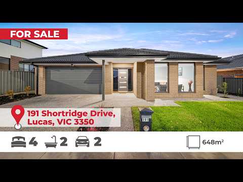 191 Shortridge Drive, Lucas, VIC 3350, 4 rūma, 2 rūma horoi, House
