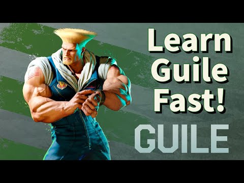 Learn Guile In 3 Minutes! (SF6 Character Guide & Combos)