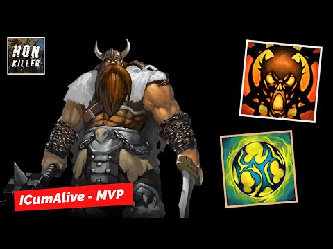 HoN Berzerker SYMBOL OF RAGE with RESTORATION STONE - MVP