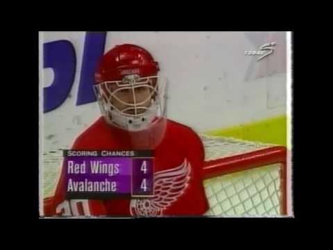 NHL WESTERN CONFERENCE FINALS 1996 - Game 6 - Detroit Red Wings @ Colorado Avalanche - SWEDISH TV