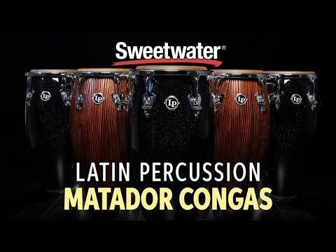Latin Percussion LP Matador 11-3/4" Wood Conga - Natural/Gold Tone (M752S-AW) image 2