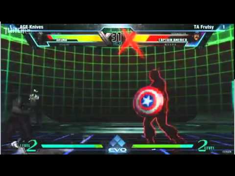 EVO2012 UMVC3 AGE Knives vs TA Frutsy