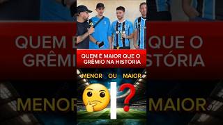 O MAIOR CLUBE DO BRASIL SE CHAMA GRÊMIO 🤔❓ #futebol # #football #shorts #brasil #jogos #grêmio