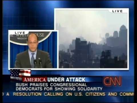 CNN 9/11 LIVE TV Coverage (9/13/01) 3:15 P.M - 3:30  P.M