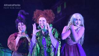Hocus Pocus Villain Spelltacular 2017 FULL SHOW at Mickey's Not So Scary Halloween Party [4K]