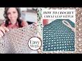 How To Crochet the Circle Leaf Stitch, Step-by-Step Crochet Tutorial