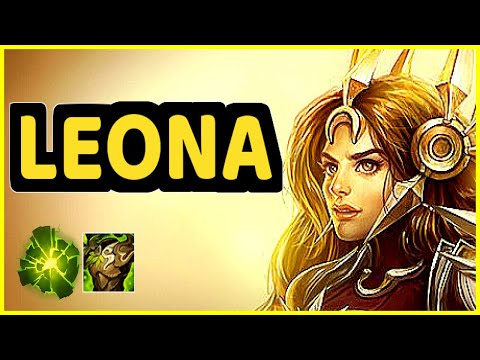 LEONA VS THRESH SUPPORT GAMEPLAY