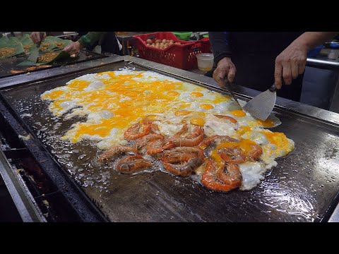 giant egg fried rice! southeast asian massive fried rice dishes
