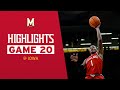 Maryland Men's Basketball Highlights | Maryland 69, Iowa 67