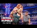 FULL MATCH Becky Lynch Vs Doudrop Raw Women S Title Match Royal Rumble 2022