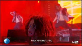 Ke$ha-Fuck Him(He&#39;s a Dj)-Rock In Rio 2011 29/09/2011