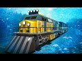 Underwater Lego Train Train Rescue Cartoon Choo Choo Train Kids Videos