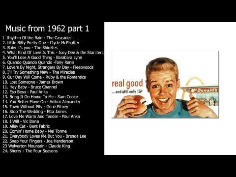 music from 1962 part 1