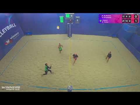 22:10 M. Brylliantov / V. Avramenko - I. Ivanov / O. Yurtov 14.01.2023 | Winners Beach Volleyball